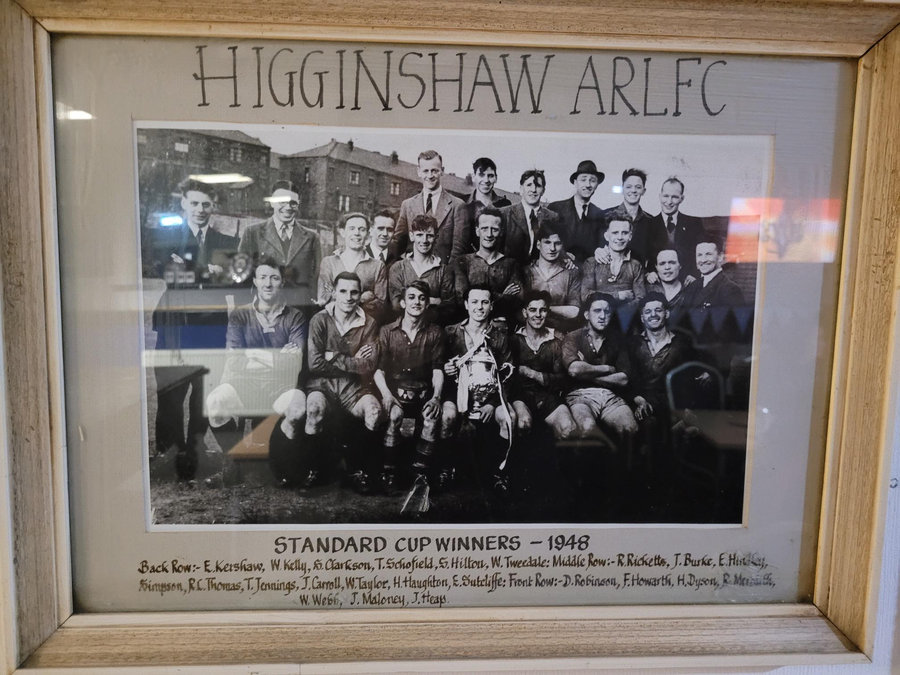 The History of Higginshaw ARLFC