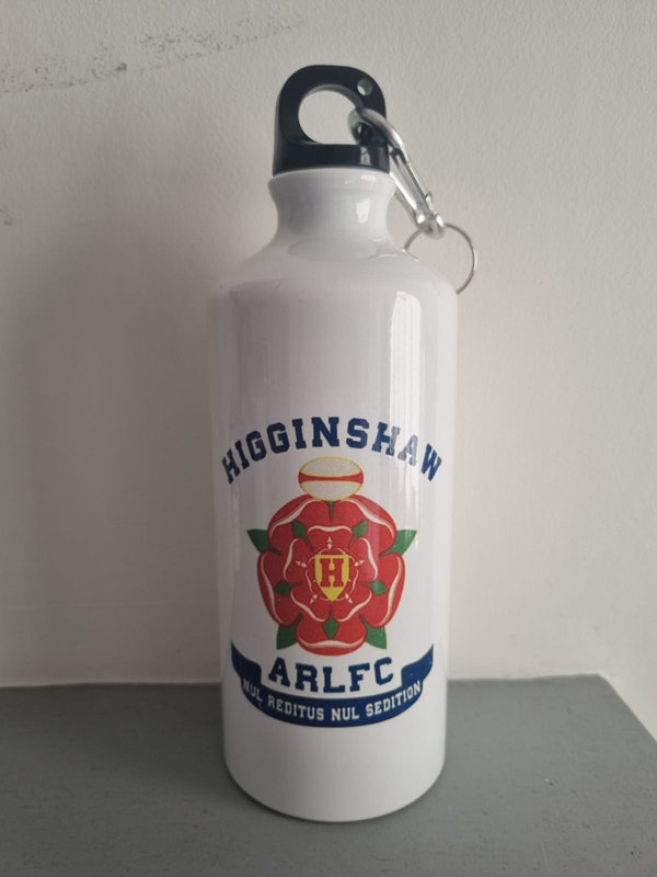 Higginshaw ARLFC water bottle with clip