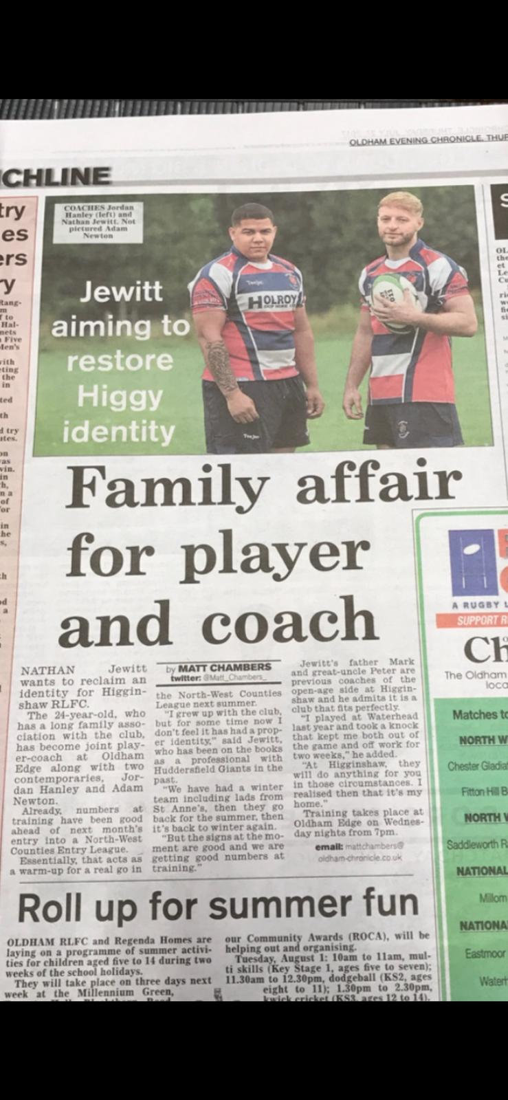 Press cutting